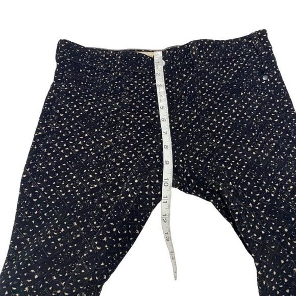 Anthro Pilcro and the Letterpress Serif Legging Cords Black and Gold Size 28‎ - Picture 10 of 11